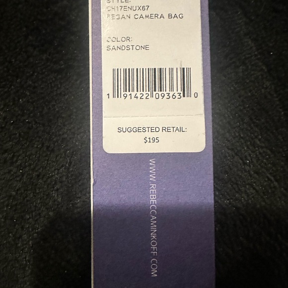 NWT Rebecca Minkoff Regan Bag in Sandstone suede. - Picture 5 of 5